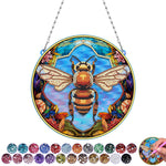 Acrylic Industrious Bee Diamond Painting Hanging Pendant