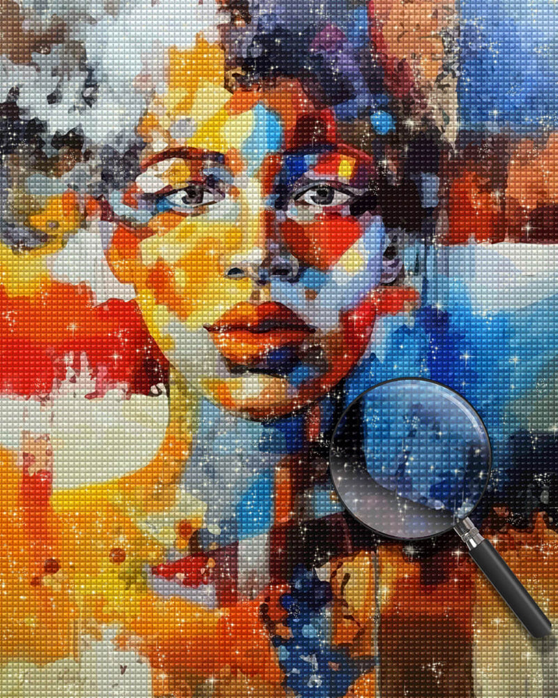 African Woman Diamond Painting