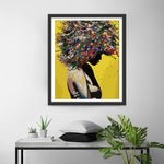 Afro Hairstyles for African Women Diamond Painting