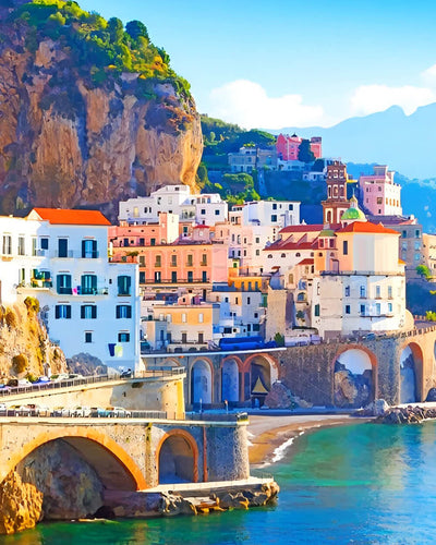Amalfi Coast Diamond Painting