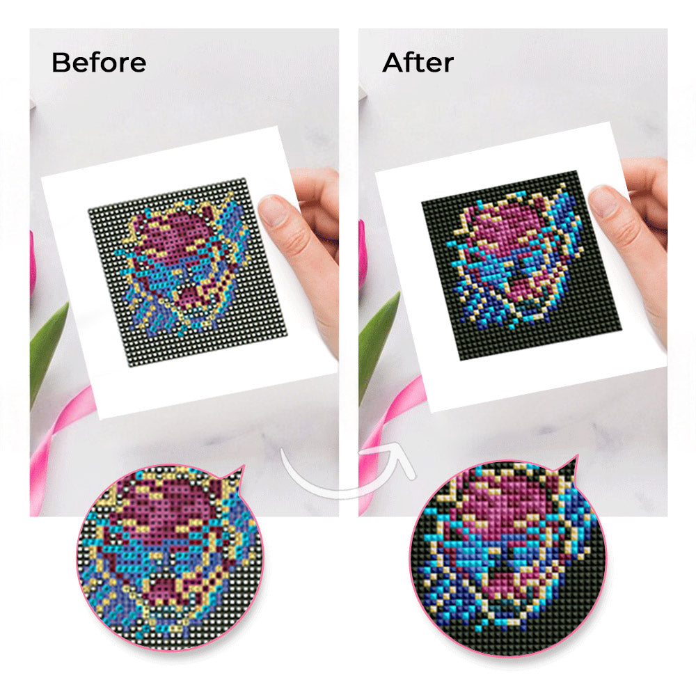 Animals Series 10Pcs - Mini Diamond Painting Kit