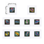 Animals Series 10Pcs - Mini Diamond Painting Kit