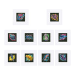 Animals Series 10Pcs - Mini Diamond Painting Kit
