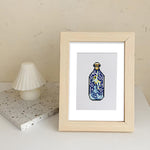 Astronauts and the Moon 12Pcs - Mini Diamond Painting Kit