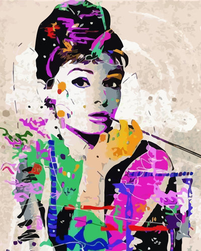 Audrey Hepburn Diamond Painting