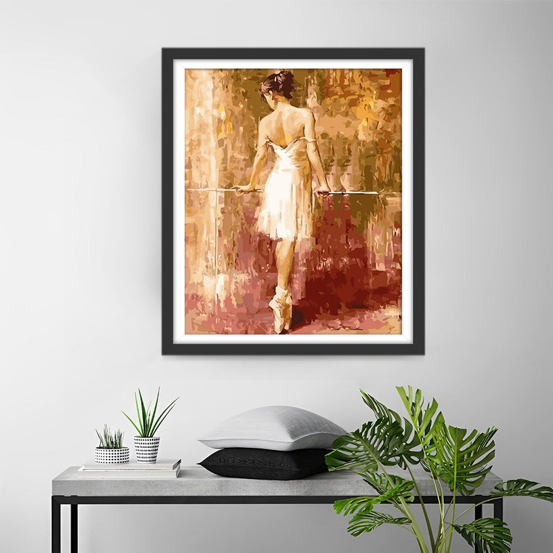 Ballet Dancers Practicing Diamond Painting