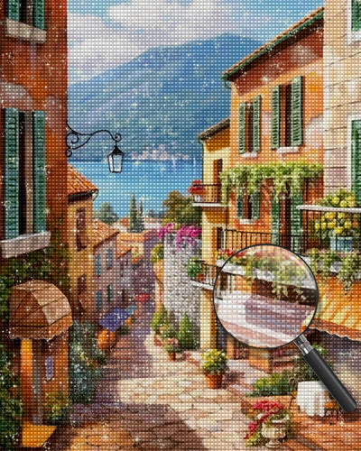 Beautiful European Town Diamond Painting