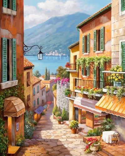 Beautiful European Town Diamond Painting