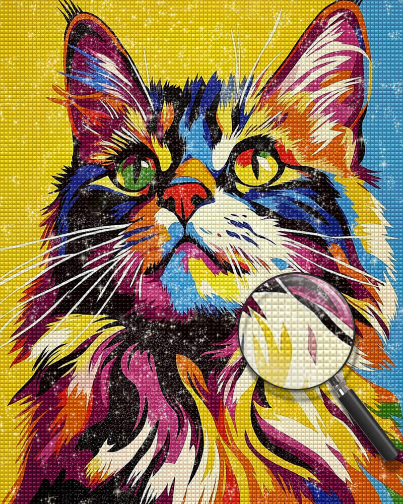 Beautiful Maine Coon Cat Diamond Painting