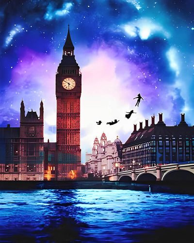 Big Ben and Starry Sky Diamond Painting