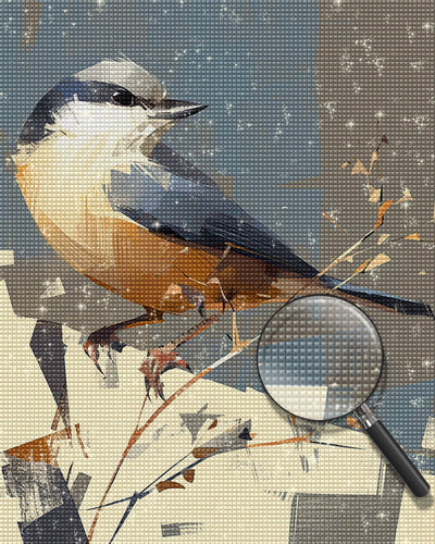 Bird and Sunshine Diamond Painting