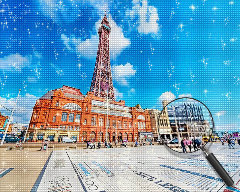 Blackpool Tower England Diamond Painting