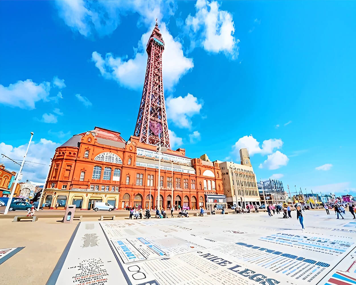 Blackpool Tower England Diamond Painting