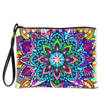 Brilliant Lotus Mandala Diamond Painting Wrist Bag