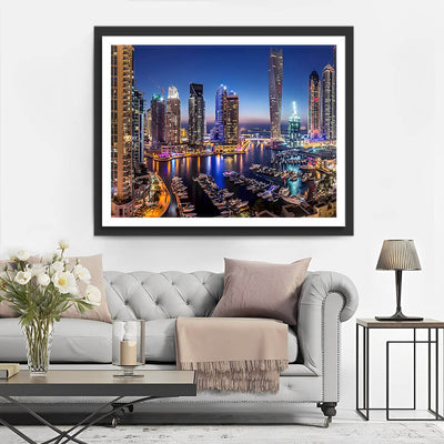 Buildings in Dubai Diamond Painting