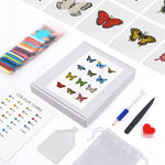 Butterfly Collection 12Pcs - Mini Diamond Painting Kit