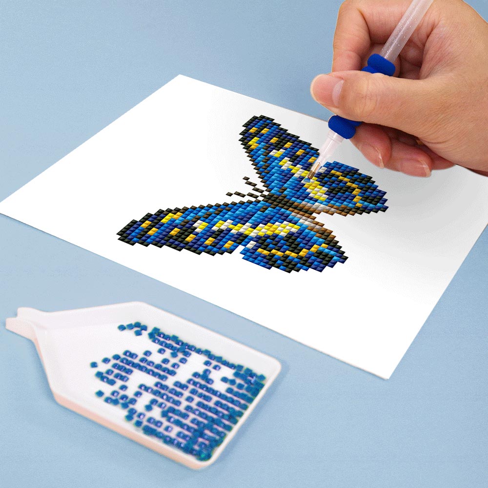 Butterfly Collection 12Pcs - Mini Diamond Painting Kit