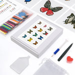 Butterfly Specimen 12Pcs - Mini Diamond Painting Kit