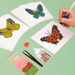 Butterfly Specimen 12Pcs - Mini Diamond Painting Kit