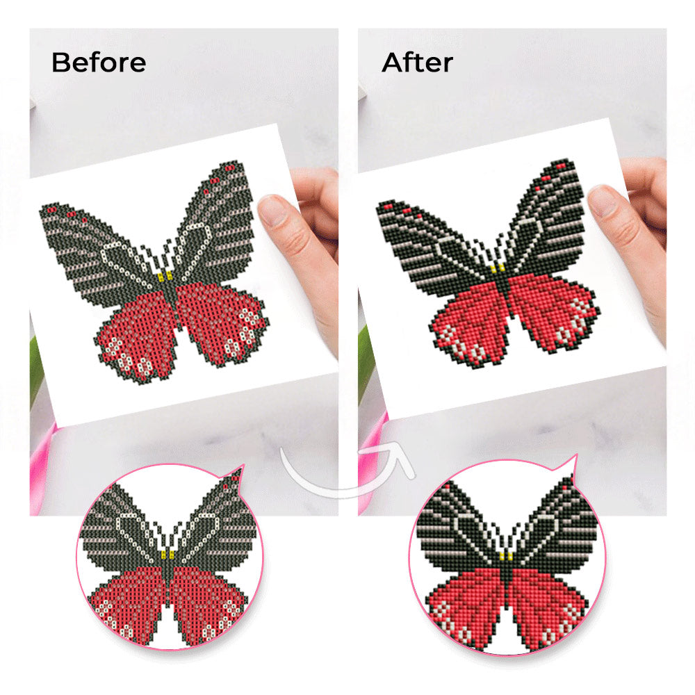 Butterfly Specimen 12Pcs - Mini Diamond Painting Kit