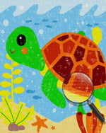 Cartoon Turtle Diamond Painting