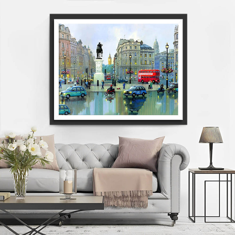 Charing Cross in London Diamond Painting
