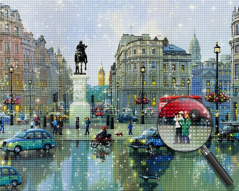 Charing Cross in London Diamond Painting