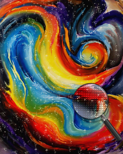 Colorful Abstract Streamline Diamond Painting