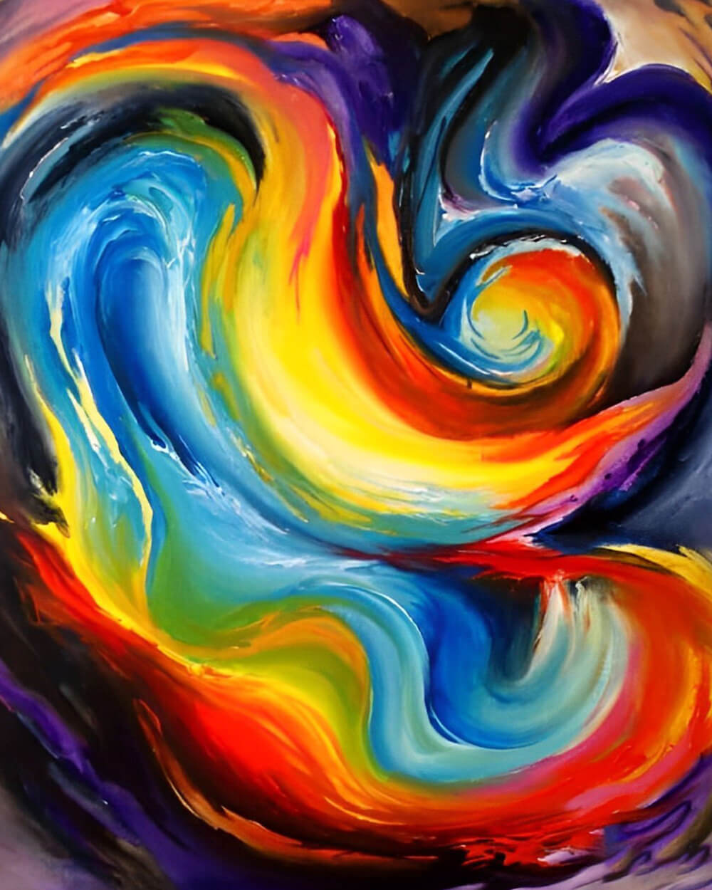 Colorful Abstract Streamline Diamond Painting
