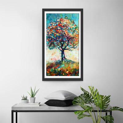 Colorful Abstract Tree Diamond Painting