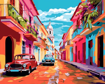 Colorful City Diamond Painting