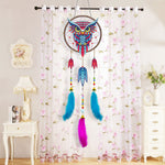 Colorful Owl Dreamcatcher 2D Flat Hanging Diamond Painting Kits