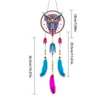 Colorful Owl Dreamcatcher 2D Flat Hanging Diamond Painting Kits