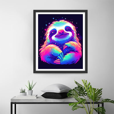 Colorful Sloth Diamond Painting