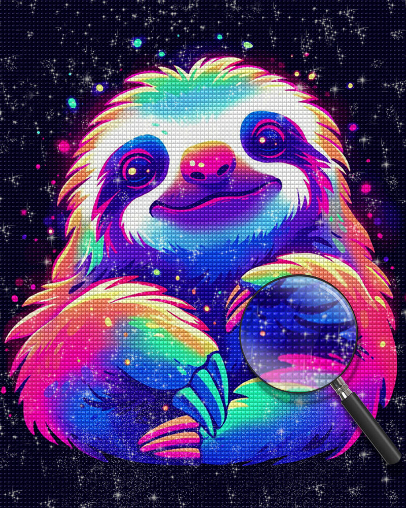 Colorful Sloth Diamond Painting