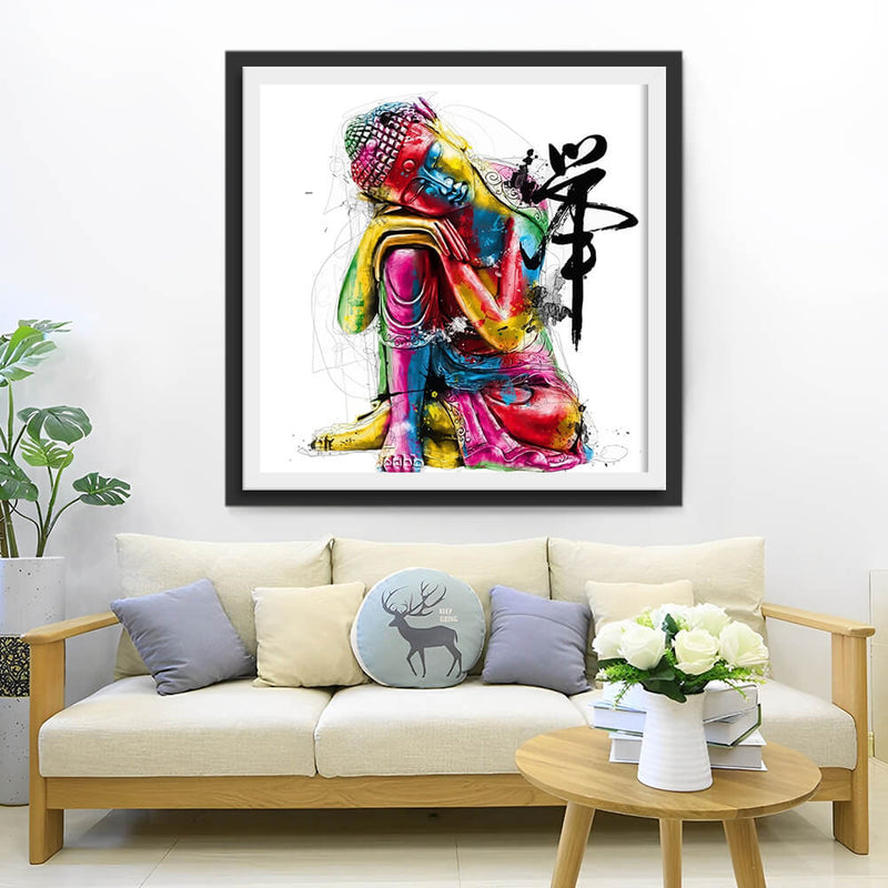 Colourful Buddha Diamond Painting