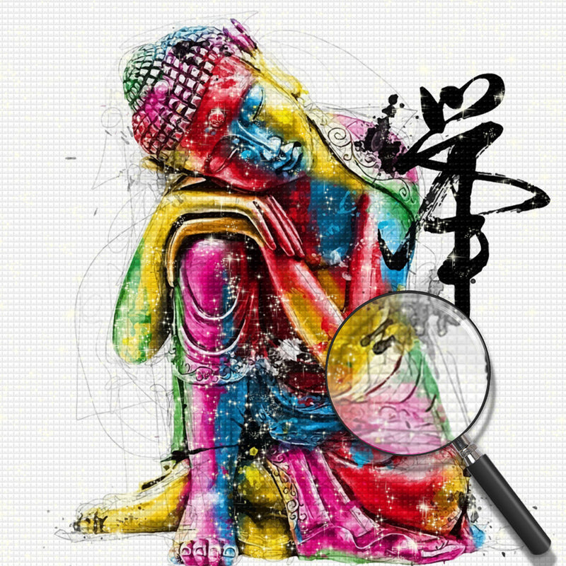 Colourful Buddha Diamond Painting