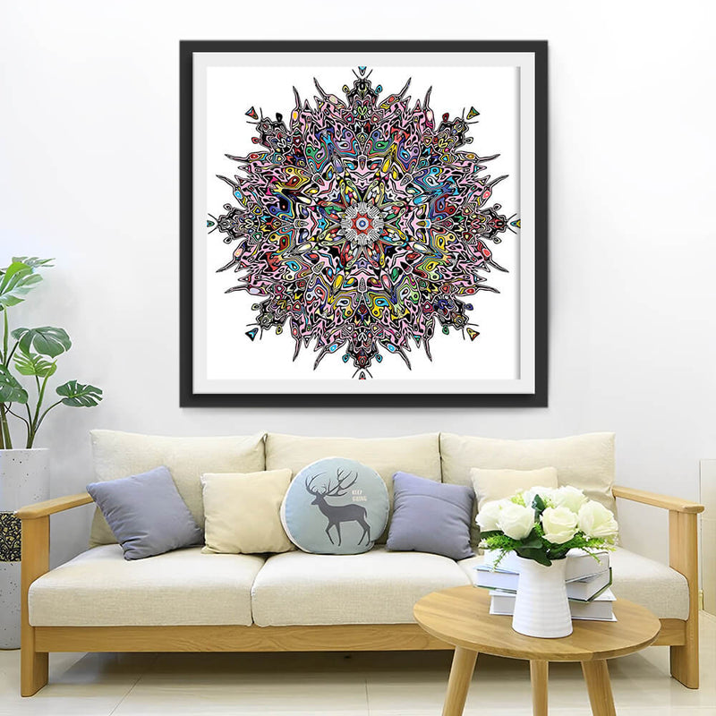 Colourful Mandala Diamond Painting