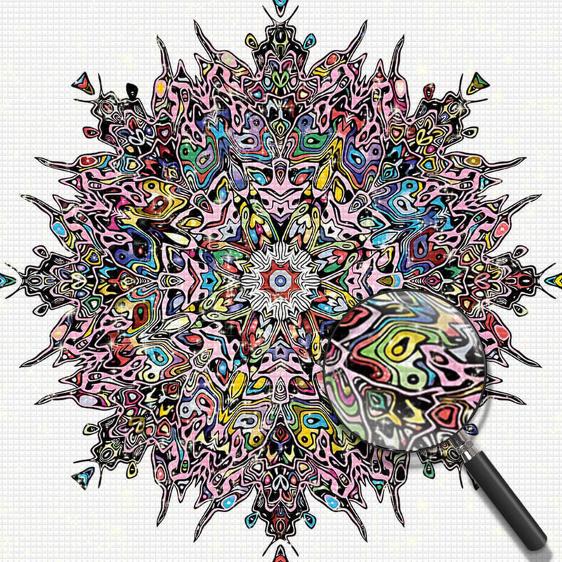 Colourful Mandala Diamond Painting