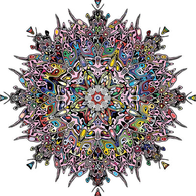 Colourful Mandala Diamond Painting