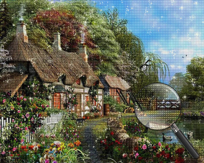 Country Cottage Diamond Painting