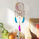 Crescent Dreamcatcher 2D Flat Hanging Diamond Painting Kits