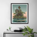 Crocodile Castle Diamond Painting