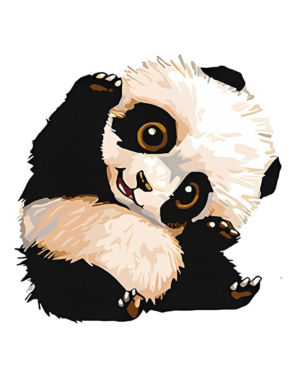 Cute Baby Panda Diamond Painting
