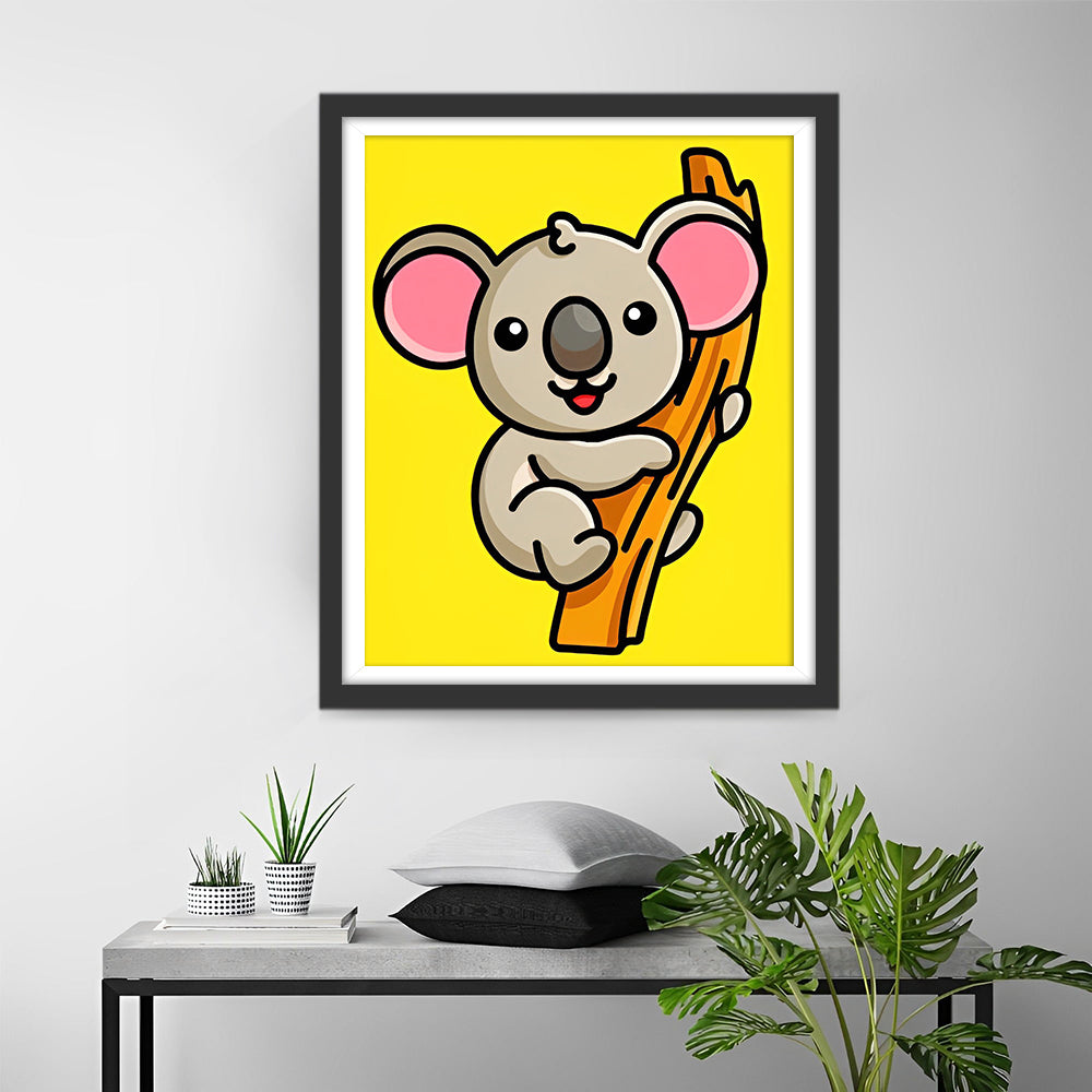 Cute Cartoon Koala Diamond Painting