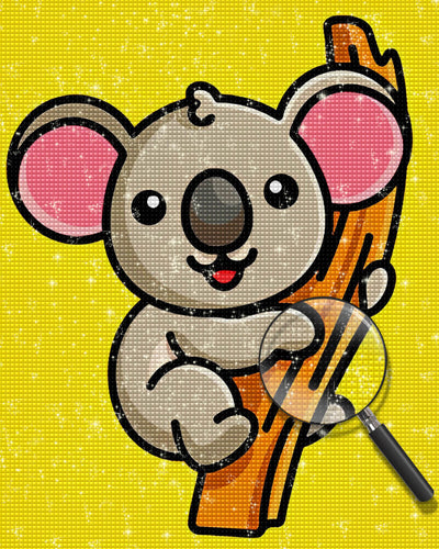 Cute Cartoon Koala Diamond Painting