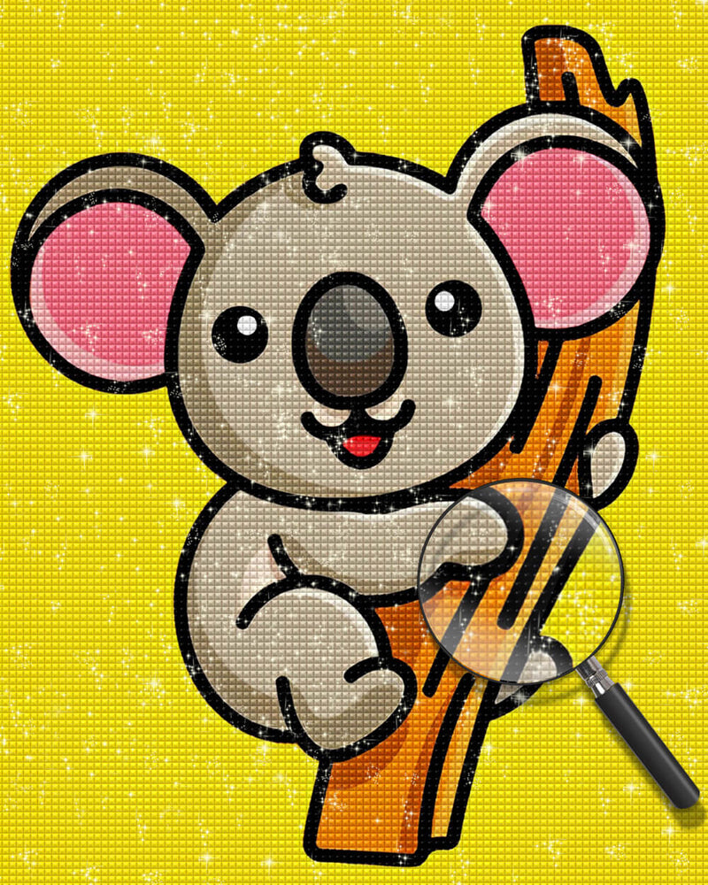 Cute Cartoon Koala Diamond Painting