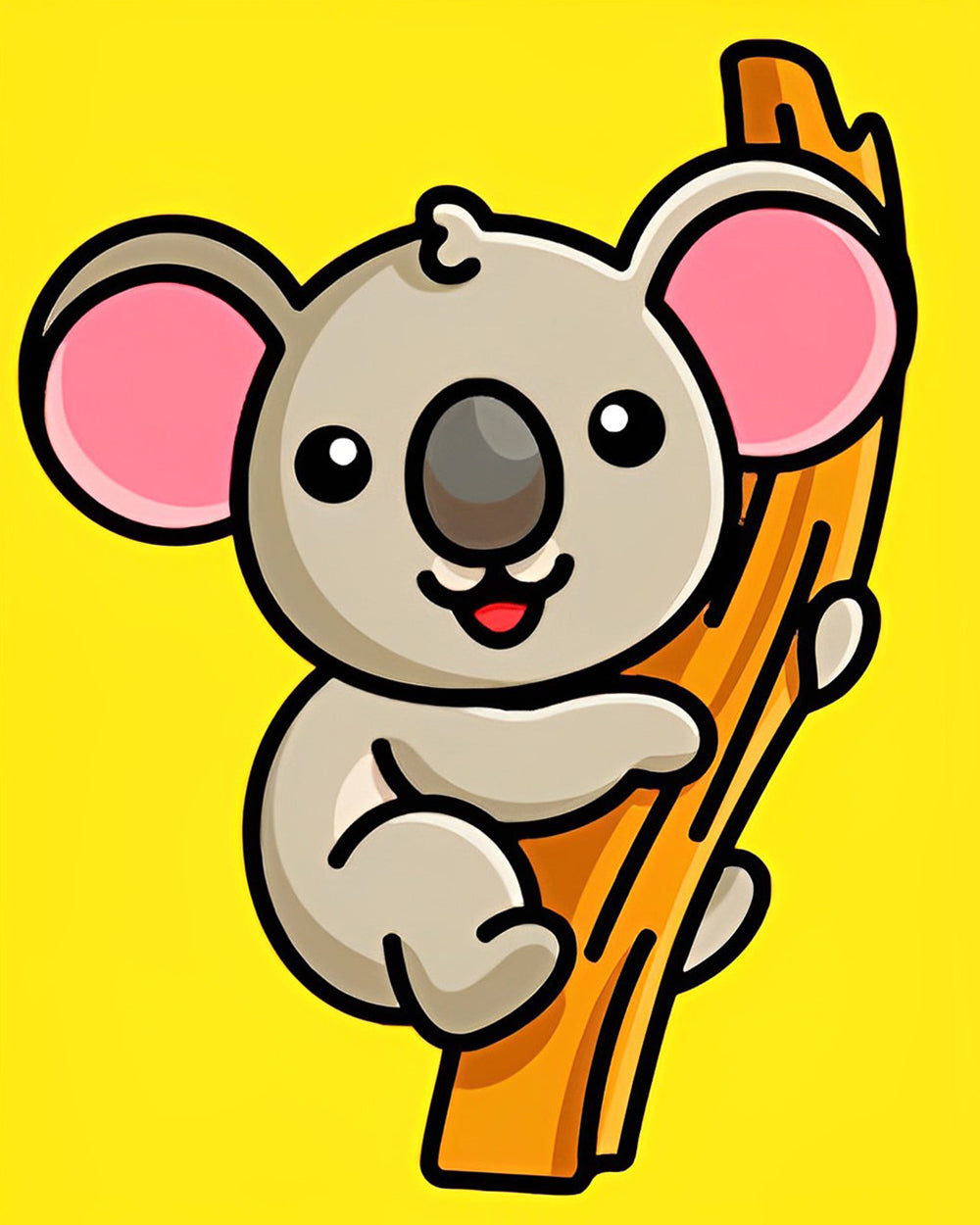 Cute Cartoon Koala Diamond Painting