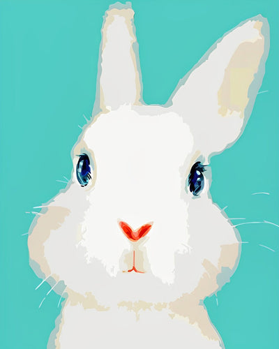 Cute Cartoon Rabbit Diamond Painting