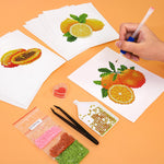 Delicious Fruits 12Pcs - Mini Diamond Painting Kit